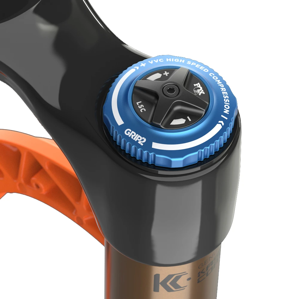 FOX 34 Factory Grip2 Orange 2023 - Endubikes 3 FOX 34 Factory Grip2 Orange 2023 - Endubikes - Imagen 2