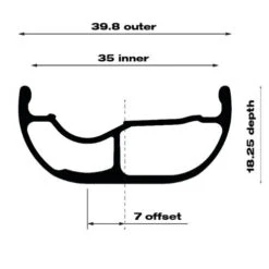 Ruedas A La Carta CW Ebike WTB HTZ Con DT Swiss 350 Hybrid - Endubikes -Cobin Ventas htz 35